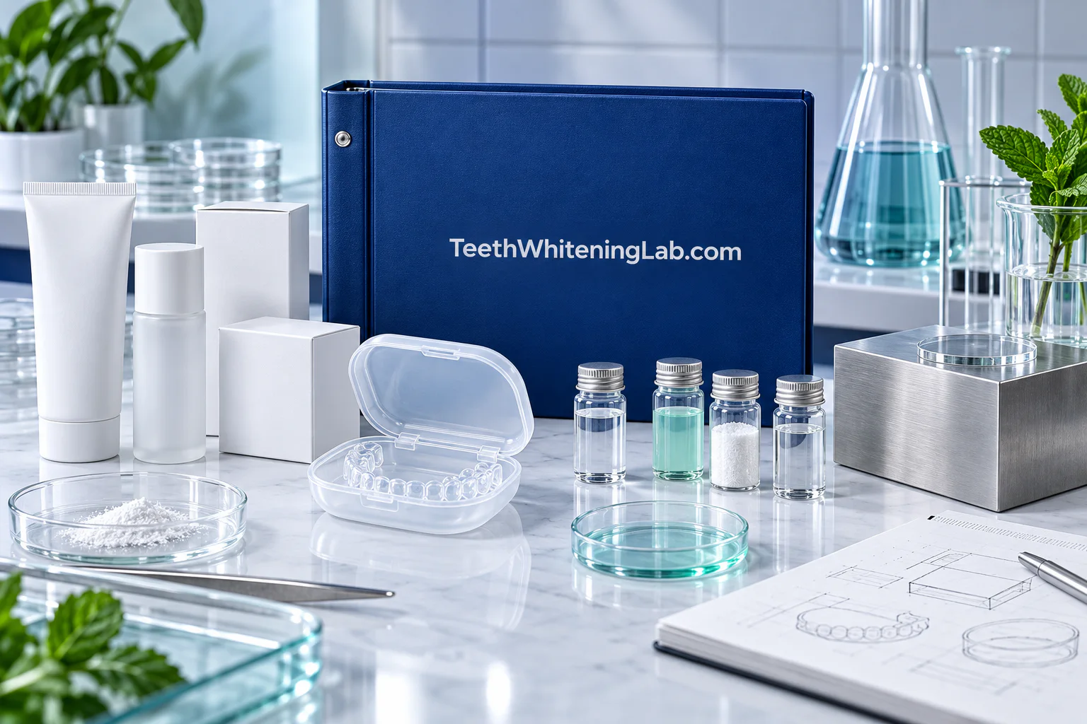 Unbranded oral-care packaging and evidence notes